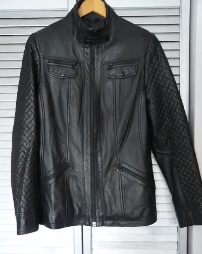 DANIER Women's Leather Jacket - Size 8-10 UK - Medium, View more