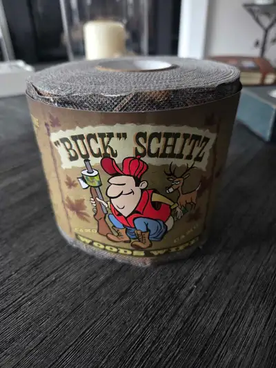 Buck Schitz wood wipe (toilet paper), View more