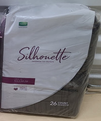 26 Depends Silhouette adult diapers (L/XL)