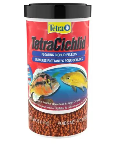 Cichlid food - pellets , View more