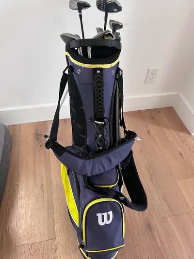 Wilson Deep Red Golf Clubs Youth, View more