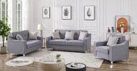 3Pc ELEGANT FABRIC SOFA SET FOR ONLY $999