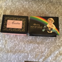 Two Sweet Miniature Vintage Chocolate Boxes