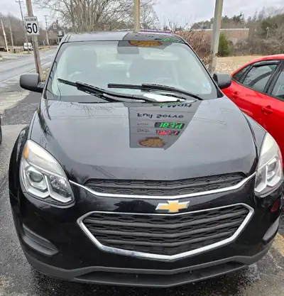 2017 chevy equinox LS 4dr AWD. For repair or parts . Motor went just before Christmas. Needs some bo...