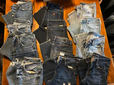 Ladies Denim Jeans - Size 27 (short length), View more
