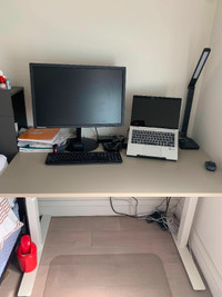 IKEA office table with adjustable height - TROTTEN