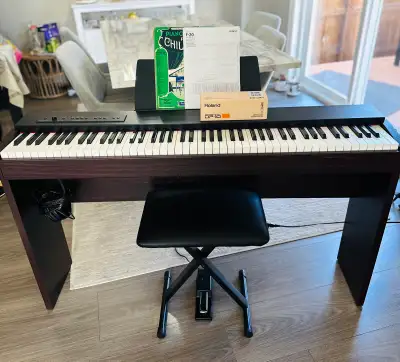 High-Graded Roland 88 weighted keys piano keyboard + stand,bench, View more