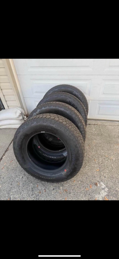 Like new tires, came off my 2025 f150.
