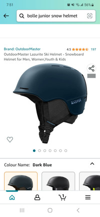 Kids ski helmet 
