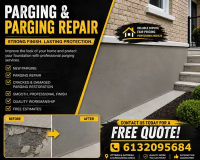 Parging & Parging Repair – Ottawa & Gatineau, View more