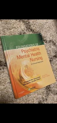 Foundations of Psychiatric Mental Health Nursing textbook 6th ed