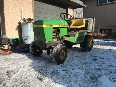 For the John Deere fanatics who need an original machine, this is for you! This is a 1980 John Deere...