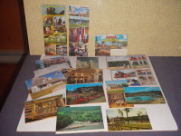 Lot de 18 cartes postales anciennes et récentes
