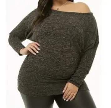 Plus size off the shoulder sweater size 3x, View more