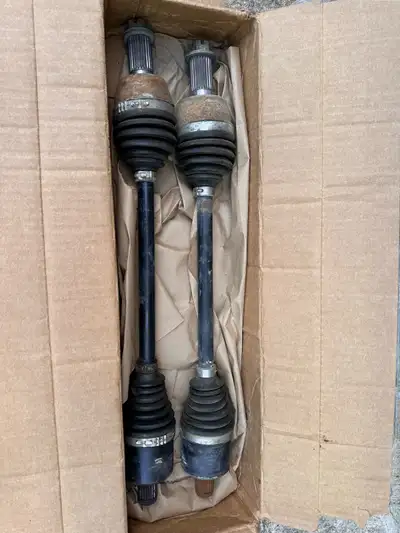 Pair of good front axles. Will fit many years and models.