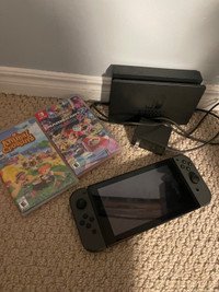 Nintendo Switch and Games (can be sold separately)
