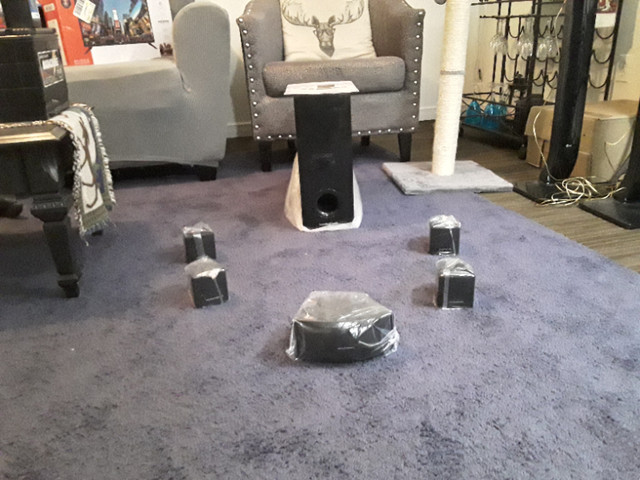 Home Theater Speaker System X 2 in Speakers in Belleville - Image 4