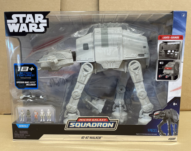 Jazwares Star Wars Micro Galaxy Squadron #0089 AT-AT Walker New in Arts & Collectibles in Regina