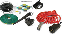 Roadmaster 15267 Towed Vehicle Wiring Kit for 6- to7-Wire