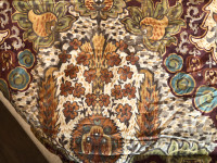 Pottery Barn Paisley-style Duvet Cover and Shams Queen