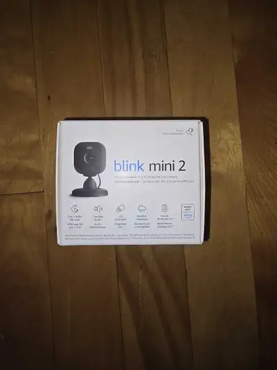 Blink Mini 2 Black camera, View more
