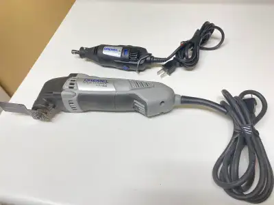 DREMEL Multi-Max MM20 Oscillating Tool and Dremel 200 rotary tool . just like new haven used it much...