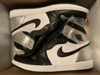 DS jordan 1 silver toe size 6.5w, 11.5w, View more