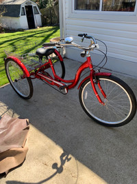  Three wheel bicycle for adults, 26 inches