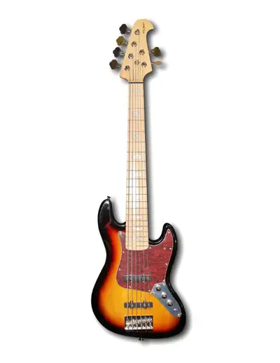 Brand Name: MUSICM ; Electric Jazz Bass; Size Full Size 6 Strings Body Solid Wood; Neck Maple; Finge...