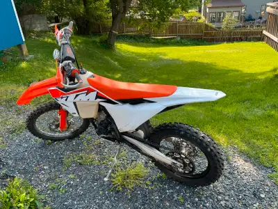 2023 KTM 250 XC-F 21.9 hours Specifications: Engine: 1-cylinder, 4-stroke Displacement: 249.9 cc Bor...