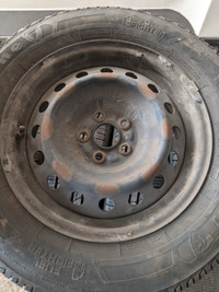 195/65R15 FIRESTONE FUEL FIGHTERS. TOYOTA RIMS AND SENSORS