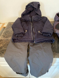 Children’s winter jackets and pants