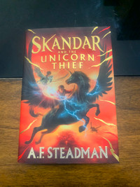 Skandar and the Unicorn thief book