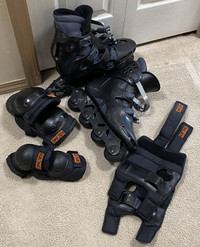 Oxygen XE 03 Inline Roller Blades US Size 12 with Extras