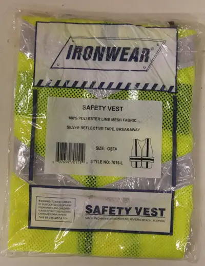 NEW Ironwear 7015-L Reflective Conspicuity Safety Vest, View more