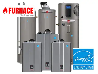 Water Heater Rent-to-Own, Purchase, Financing - ALL Tank Types!, View more