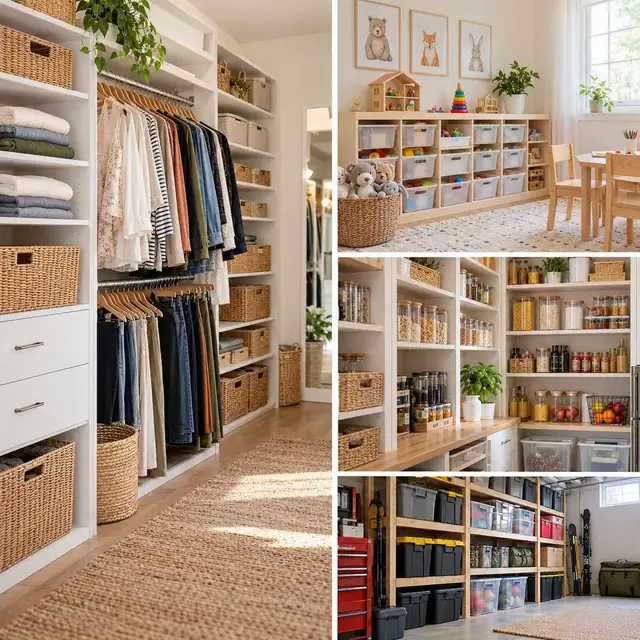Organization, decluttering, cleaning services