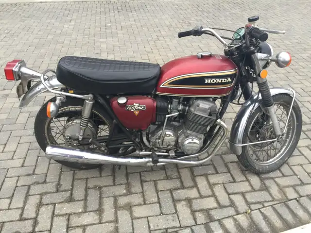 1976 Honda CB750 Four vintage motorcycle classic in Street, Cruisers & Choppers in Mississauga / Peel Region - Image 2
