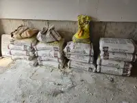 White portland concrete- 42kg bags