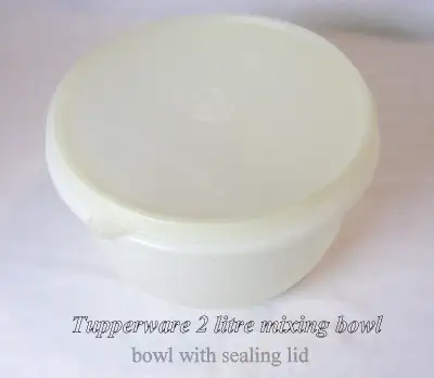Tupperware Mixing Bowl with sealing lid, 2 litres, View more