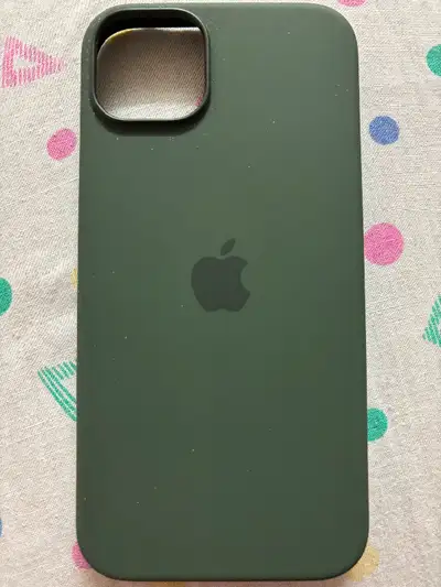Silicone Apple iPhone case (green)