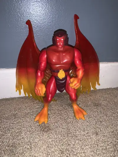 Gargoyles Flamestorm Goliath Winged 1996 Figure - No Tail, View more