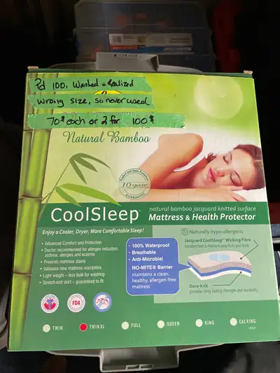 Twin XL Mattress Cover, View more