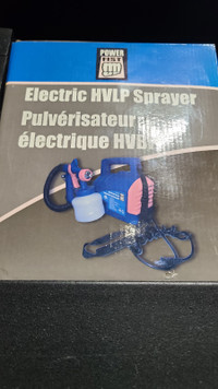 Electric HVLP sprayer