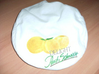 HAT - DELIGHT PEACH SCHNAPPS - Promo Hat, White
