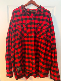 Vermont Flannel Co. Buffalo Plaid Shirt - Mens 4X