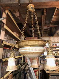 Antique Hanging Light Fixture