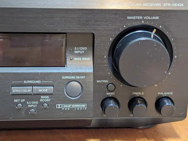 Amplifier House Stereo Receiver 1998 Sony STR-DE425  250 Watts in Stereo Systems & Home Theatre in Red Deer - Image 6