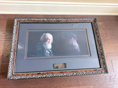 Beautiful, custom-framed Paul Murray limited edition print 56/680 titled "Sleigh Bells" (from The La...