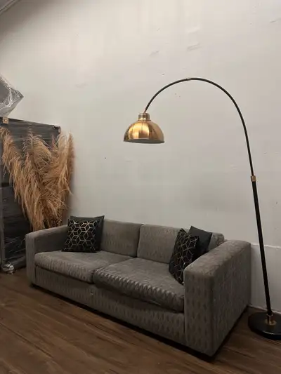Premium Grey Designer Crate and Barrel Couch 3 Seater Modern Dee, View more